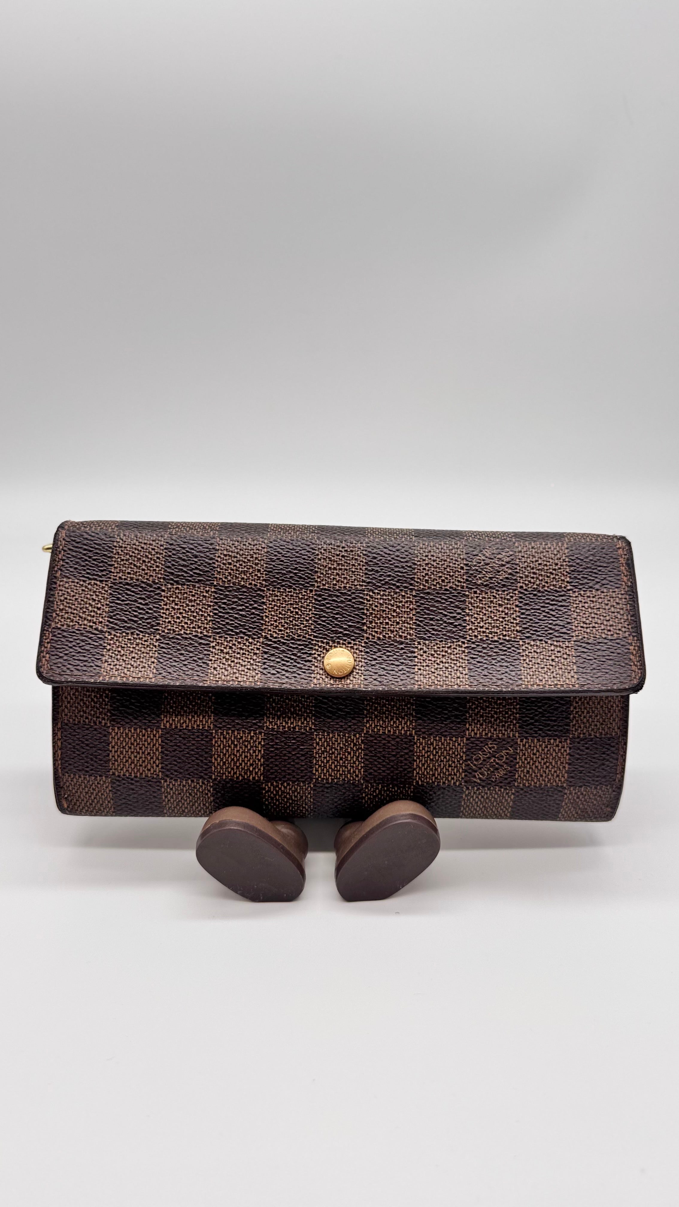 Portefeuille Louis Vuitton Sarah Damier Ebene