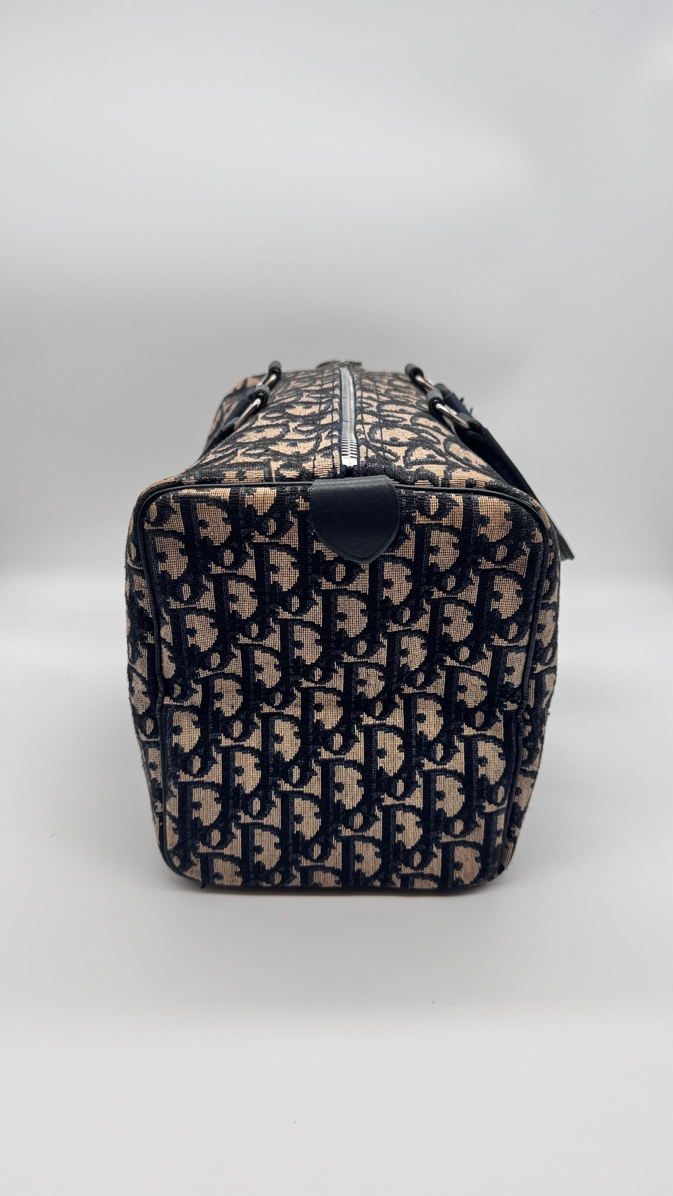 Sac Boston Dior Vintage Toile Oblique