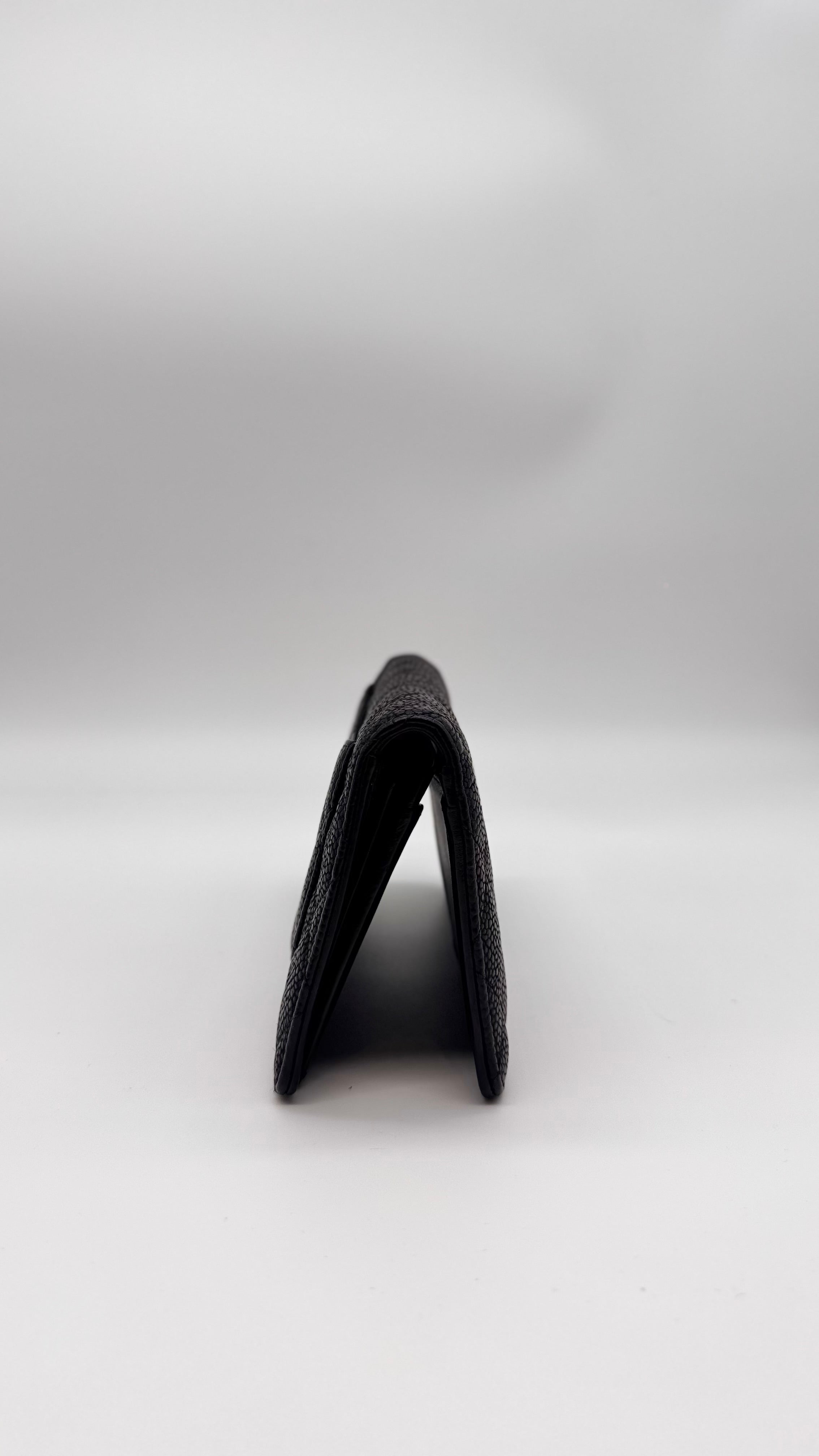 Portefeuille Chanel Timeless Classique en cuir Caviar Noir