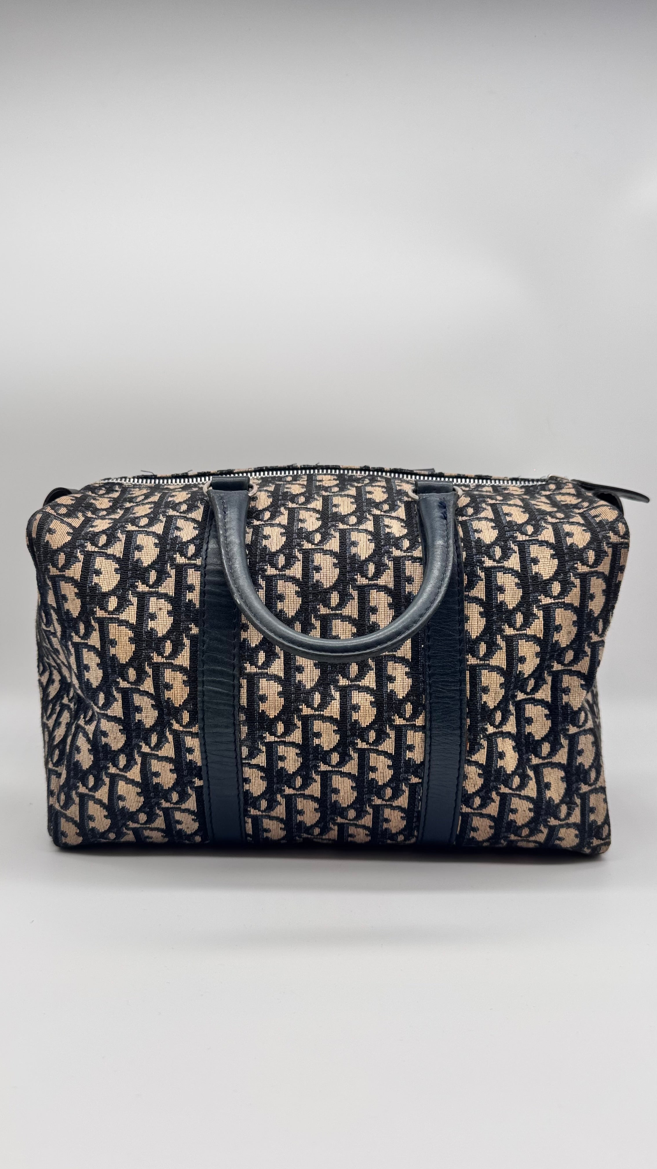 Sac Boston Dior Vintage Toile Oblique