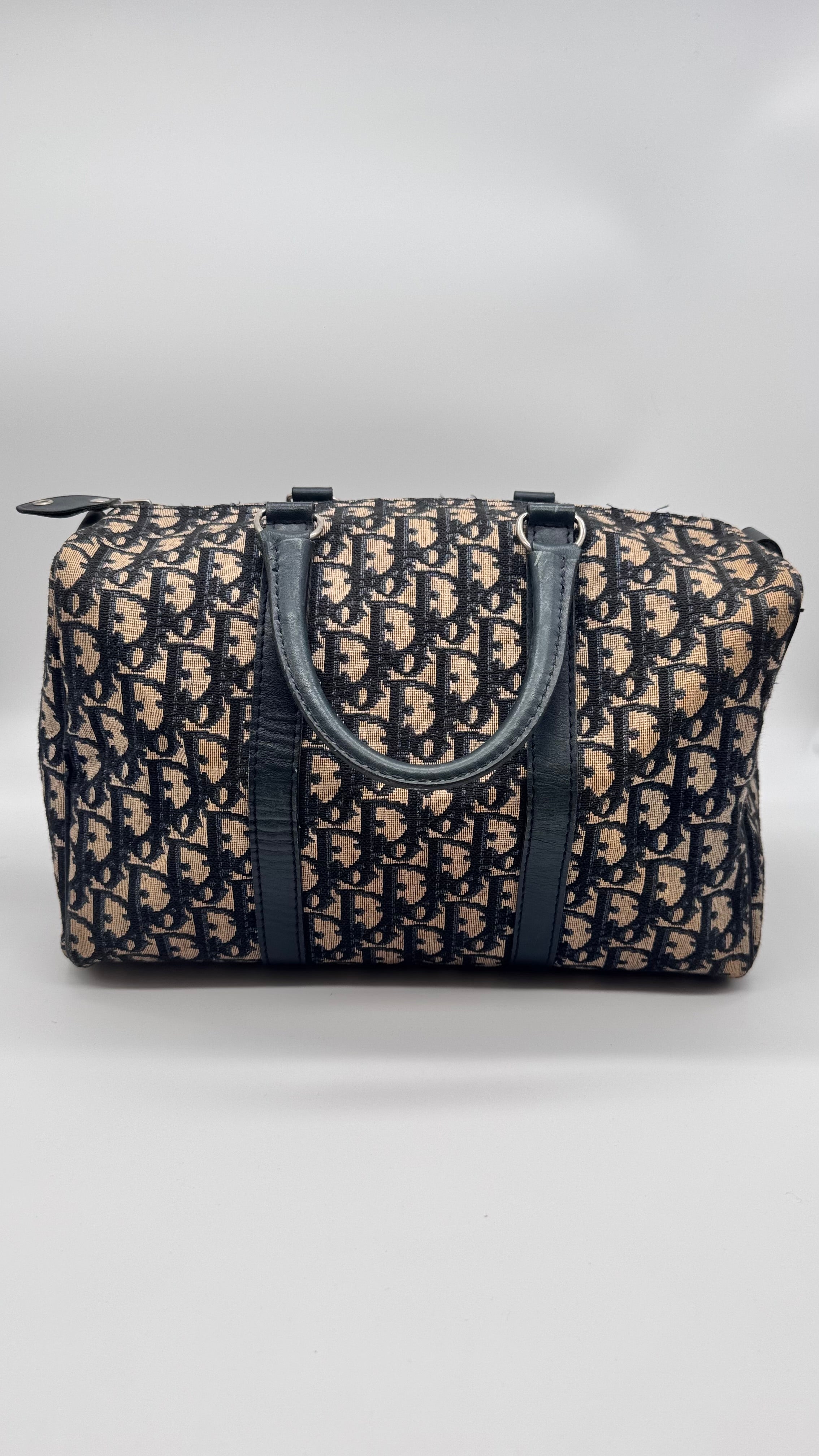 Sac Boston Dior Vintage Toile Oblique